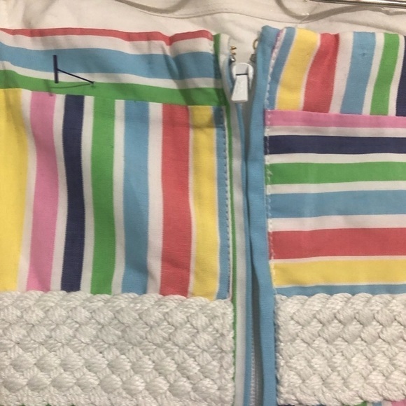 Lilly Pulitzer patches strapless dress small size 4 - Picture 7 of 12